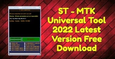 St - mtk universal tool 2022 latest version free download