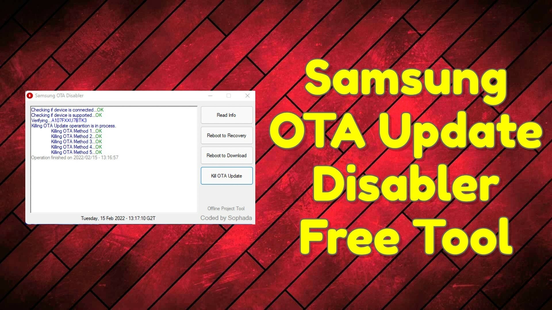 Samsung ota update disabler free tool