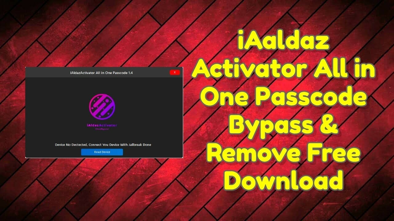 Iaaldaz activator all in one passcode bypass & remove free download