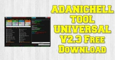 Adanichell tool universal v2. 3 free download