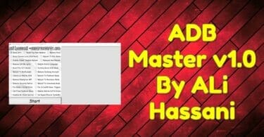 Adb master v1. 0 by ali hassani