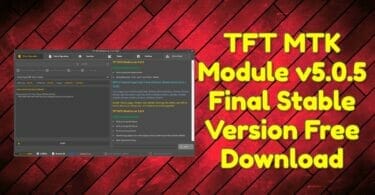 Tft mtk module v5. 0. 5 final stable version free download