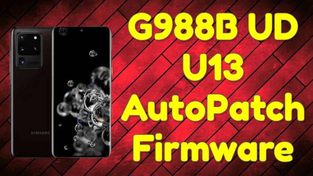 G988b ud u13 autopatch firmware