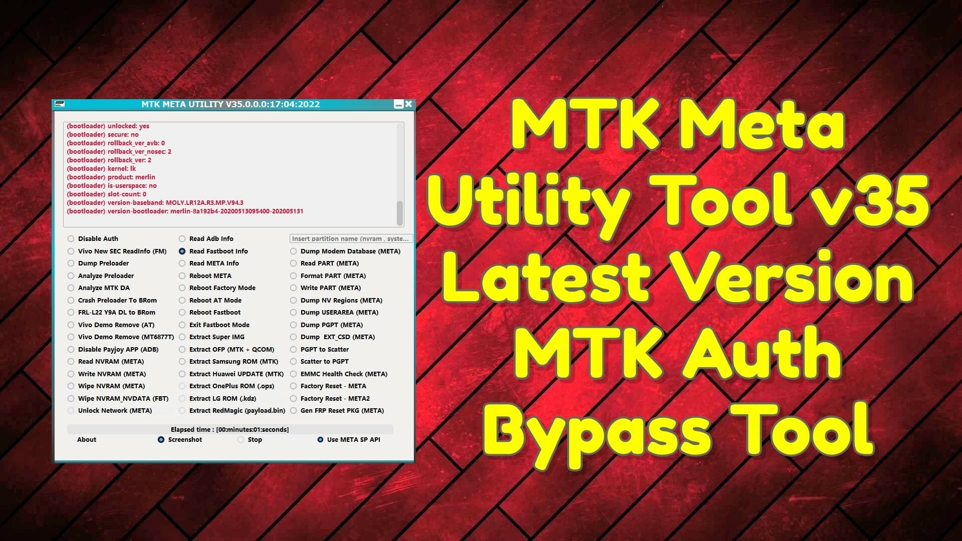 Mtk auth bypass tool v36 latest version free download