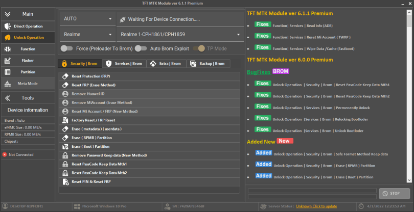 TFT Module 6.2.0 Premium Tool is Now Available For Download 
