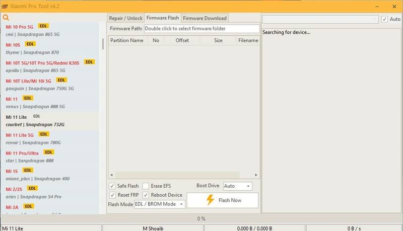 Xiaomi device unlockflashingfactory reset tool download
