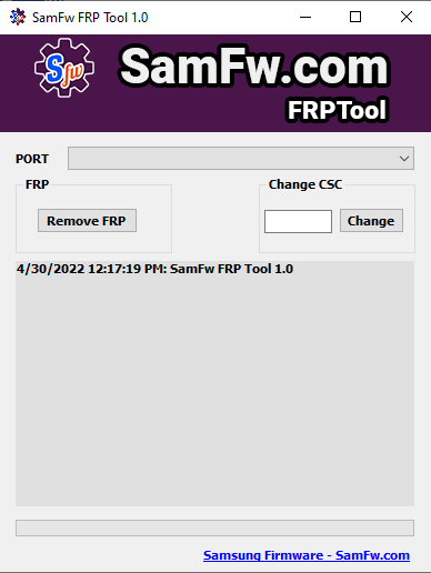 Samfw | samsung android frp v9/10/11/12 adb enable free tool