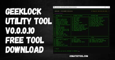 Geeklock utility tool v0. 0. 0. 10 free tool download