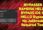 Ibypasser ramdisk hello bypass v1. 1 ios 15 hello bypass no jailbreak required tool