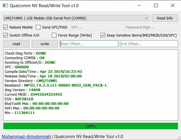 Qualcomm nv read_write tool free download