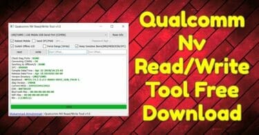 Qualcomm nv read_write tool free download