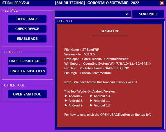 St sam frp tool v2. 0 latest versionfree download
