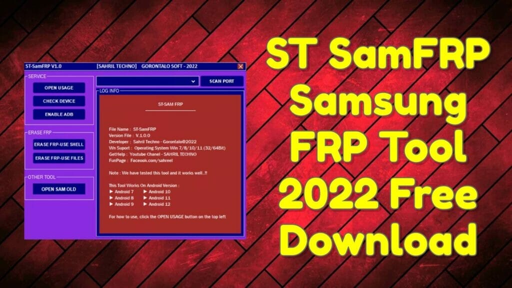 St samfrp samsung frp tool free download