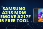 Samsung a21s mdm remove a217f u5 free tool