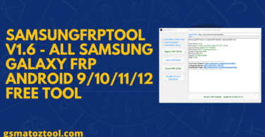 Samsungfrptool v1. 6