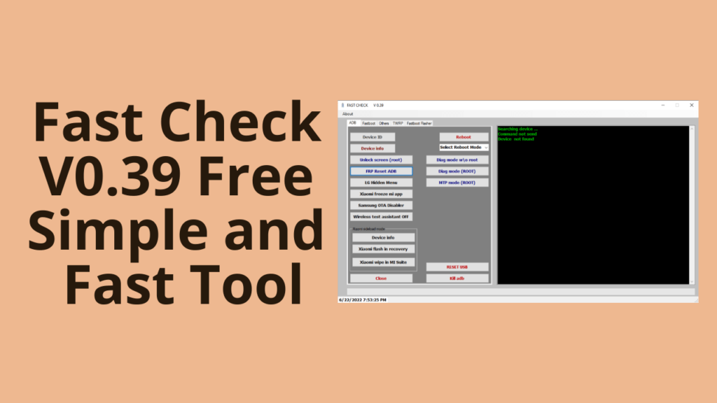 Fast check v0. 39 – a free simple and fast tool