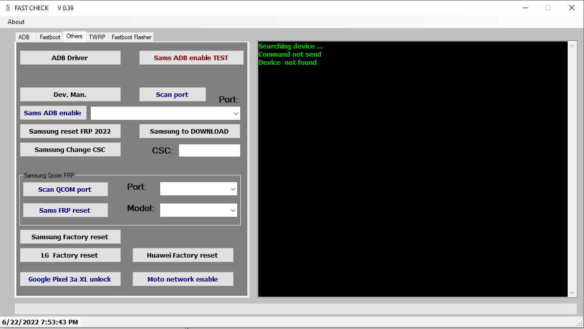 Fast check v0. 39 adb fastboot frp reset samsung xiaomi tool Fast check v0. 39 adb fastboot frp reset samsung xiaomi tool