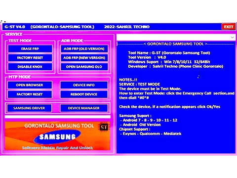 G st sam frp tool v4. 0 download samsung frp tools