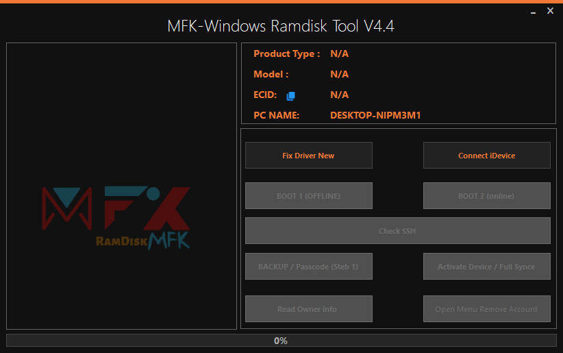 Mfk tool v4. 4 windows ramdisk tool latest free download