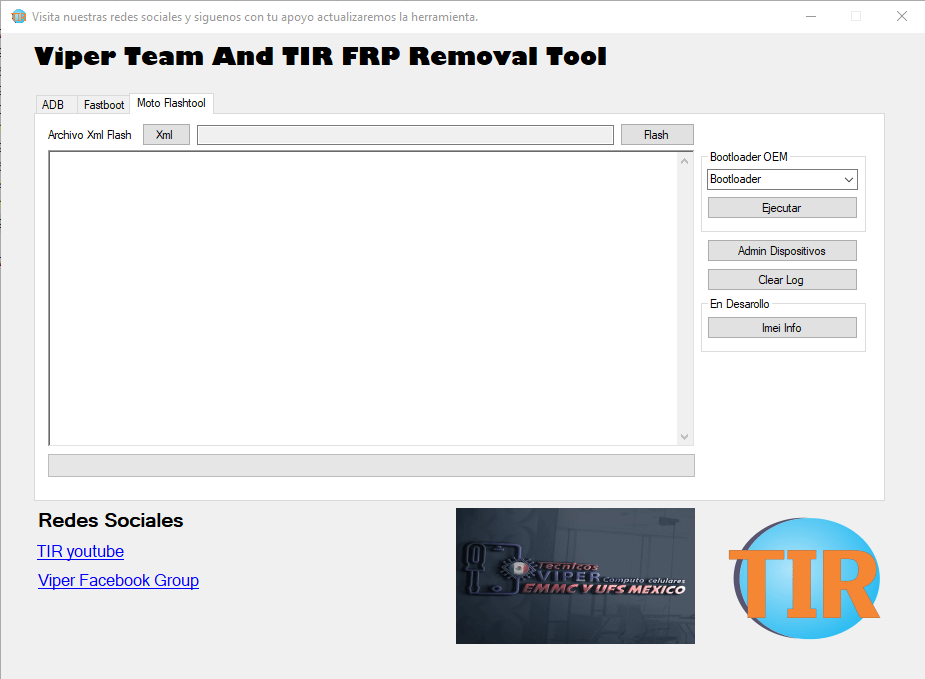 Moto flashtool viper team tir frp removal tool 3 Moto frp tool- viper team tir frp removal tool
