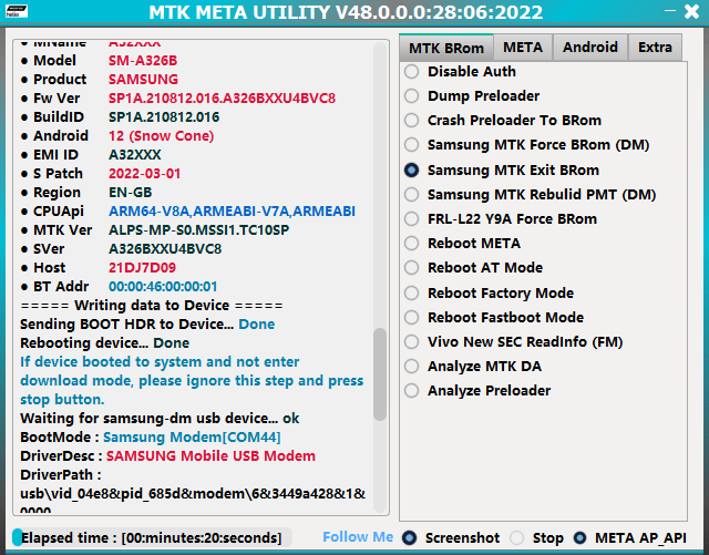 Mtk auth bypass tool v48 latest version free tool