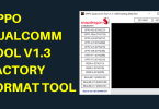 Oppo qualcomm tool v1. 3 factory format tool