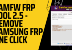 Download samfw frp tool 2. 5 - remove samsung frp one click