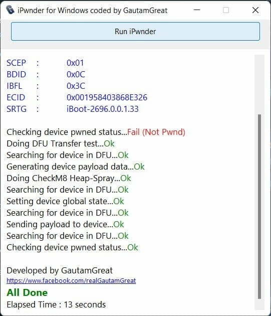 Ipwnder v1. 1 for windows coded by gautam great free tool 2 Ipwnder v1. 1 for windows coded by gautam great free tool