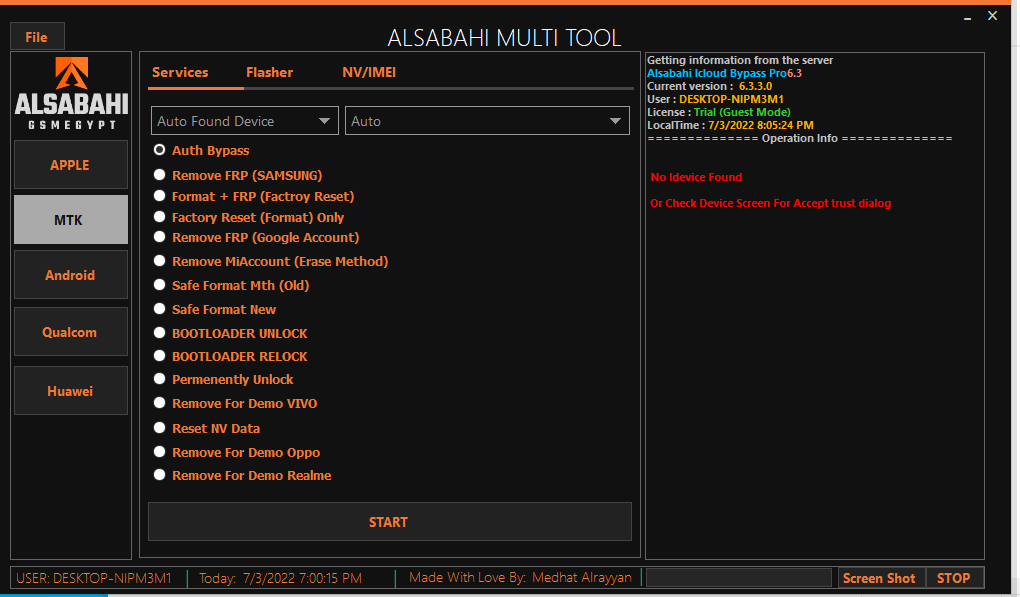 Alsabahi multi tool v6. 3 icloud bypass latest version free download Alsabahi multi tool v6. 3 icloud bypass latest version free download