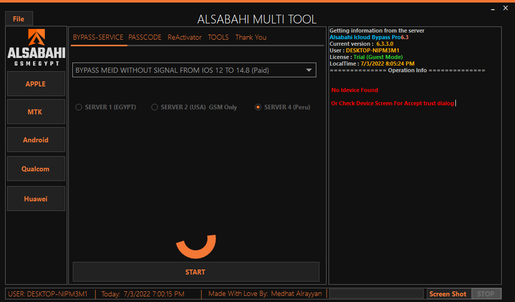 Alsabahi multi tool v6. 3 icloud bypass latest version free download Alsabahi multi tool v6. 3 icloud bypass latest version free download