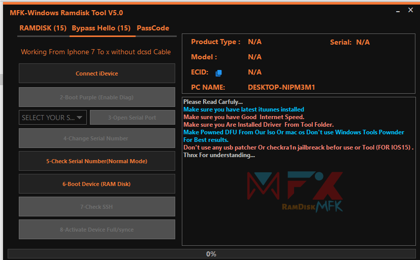 Mfk tool windows ramdisk v5. 0 tool latest free download