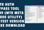 Mtk auth bypass tool v49 (mtk meta mode utility) latest version free download
