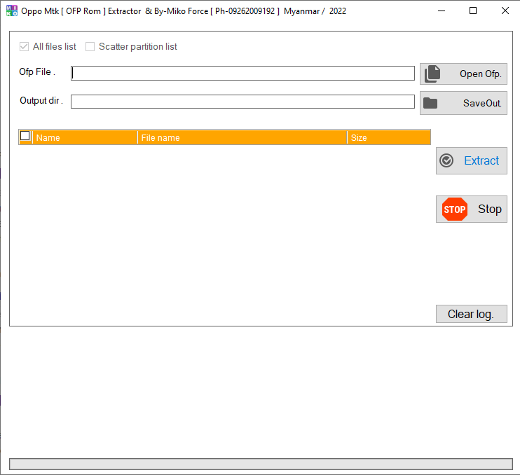 Ofp mtk extractor oppo & realme tool Oppo mtk ofp extractor tool by miko force free download