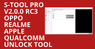 S-tool pro v2. 0. 0 rc3 oppo realme apple qualcomm unlock tool