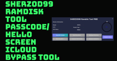 SHERZOD99 Ramdisk Too FOR Windows iOS 15 iCloud Bypass Free Tool
