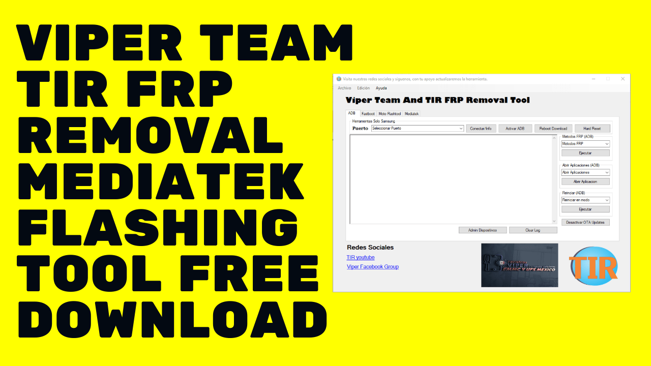 Viper team tir frp removal tool latest version free download Viper team tir frp removal tool latest version free download