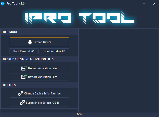 Ipro tool 2. 6. 1 icloud bypass tool free download