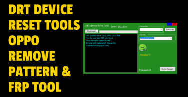 Drt device reset tools oppo remove pattern & frp tool