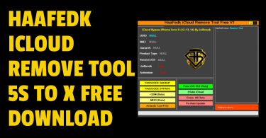HaaFedk iCloud Remove Tool 5s To X Free Download