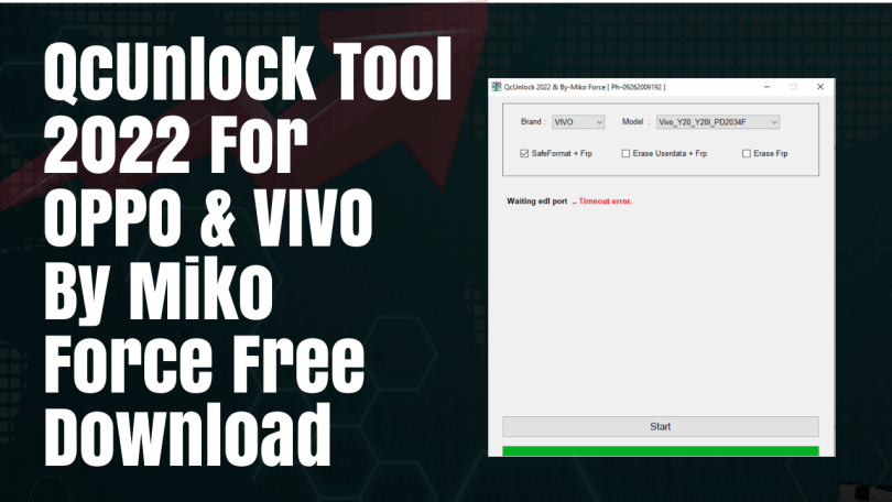 QcUnlock Tool 2022 For OPPO & VIVO By Miko Force Free Download