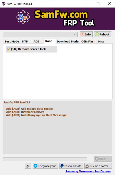 Samfw frp tool 3. 1 - remove samsung frp one click Samfw frp tool 3. 1 - remove samsung frp one click
