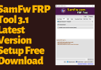Samfw frp tool 3. 1 - remove samsung frp one click