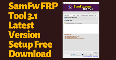 Samfw frp tool 3. 1 - remove samsung frp one click