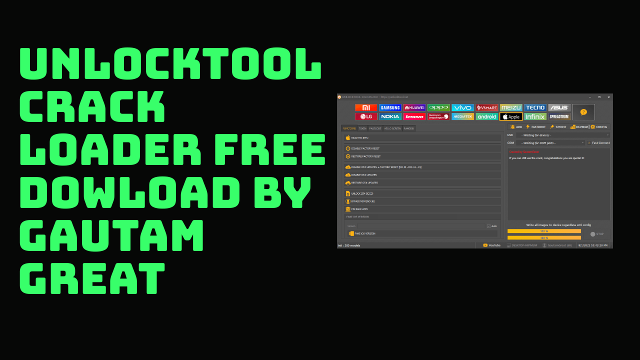 Unlocktool free no need activation auto loader free download