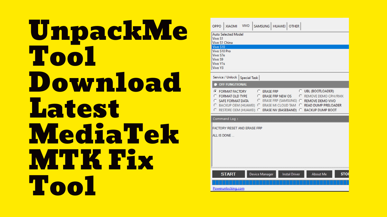 Unpackme tool latest mediatek mtk fix tool free download Unpackme tool latest mediatek mtk fix tool free download