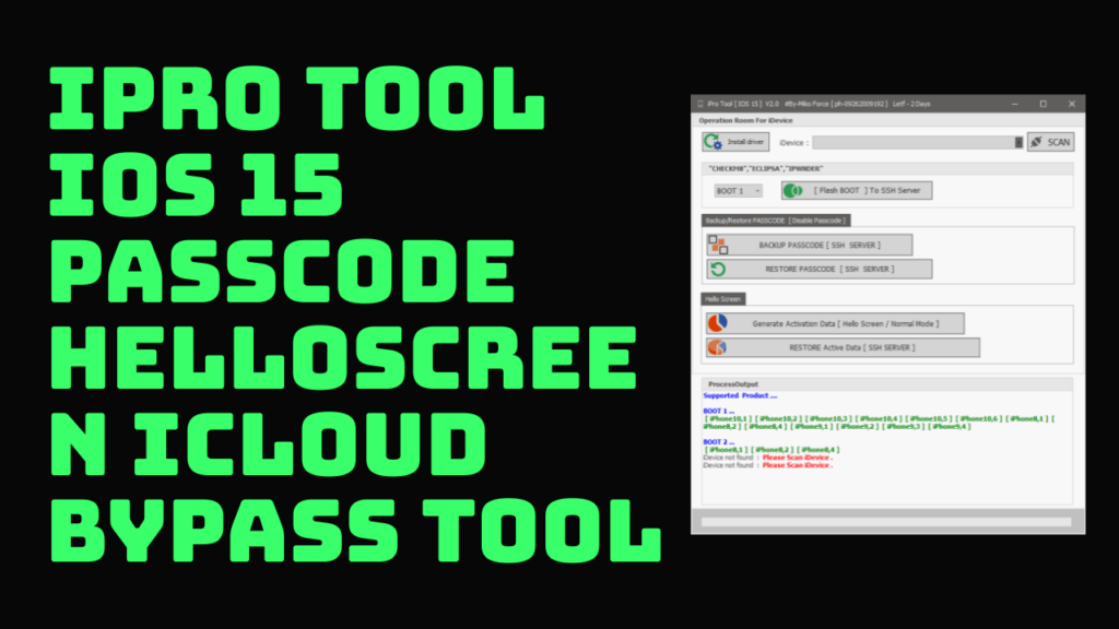 Ipro-tool-ios-15-passcode-helloscreen-icloud-bypass-tool