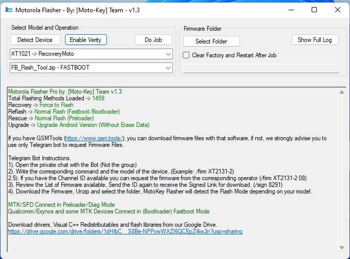 Motorola flasher pro v1. 3