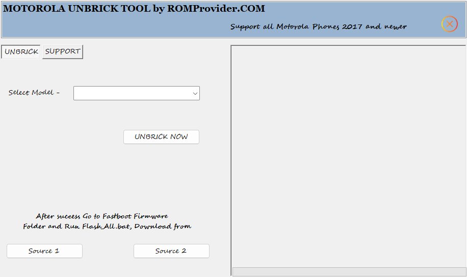 Download motorola unbrick tool v1. 0 - edl mode Motorola unbrick fix tool all in one free download