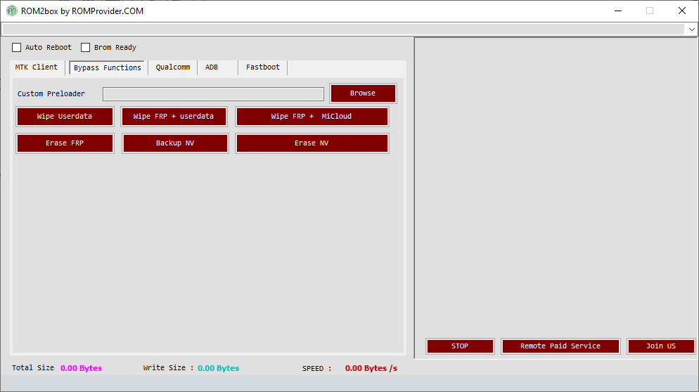 Rom2box tool
