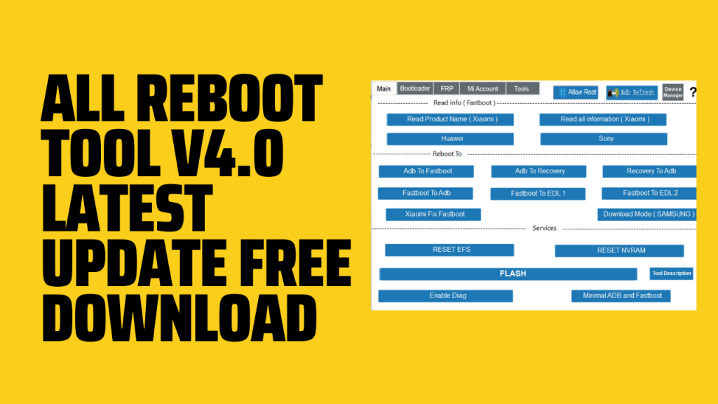 All reboot tool v4. 0 latest update free download